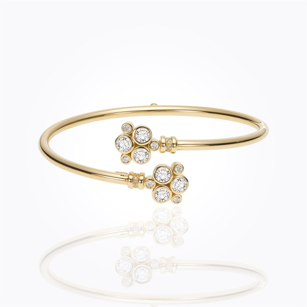 18K Classic Trio Bellina Bangle