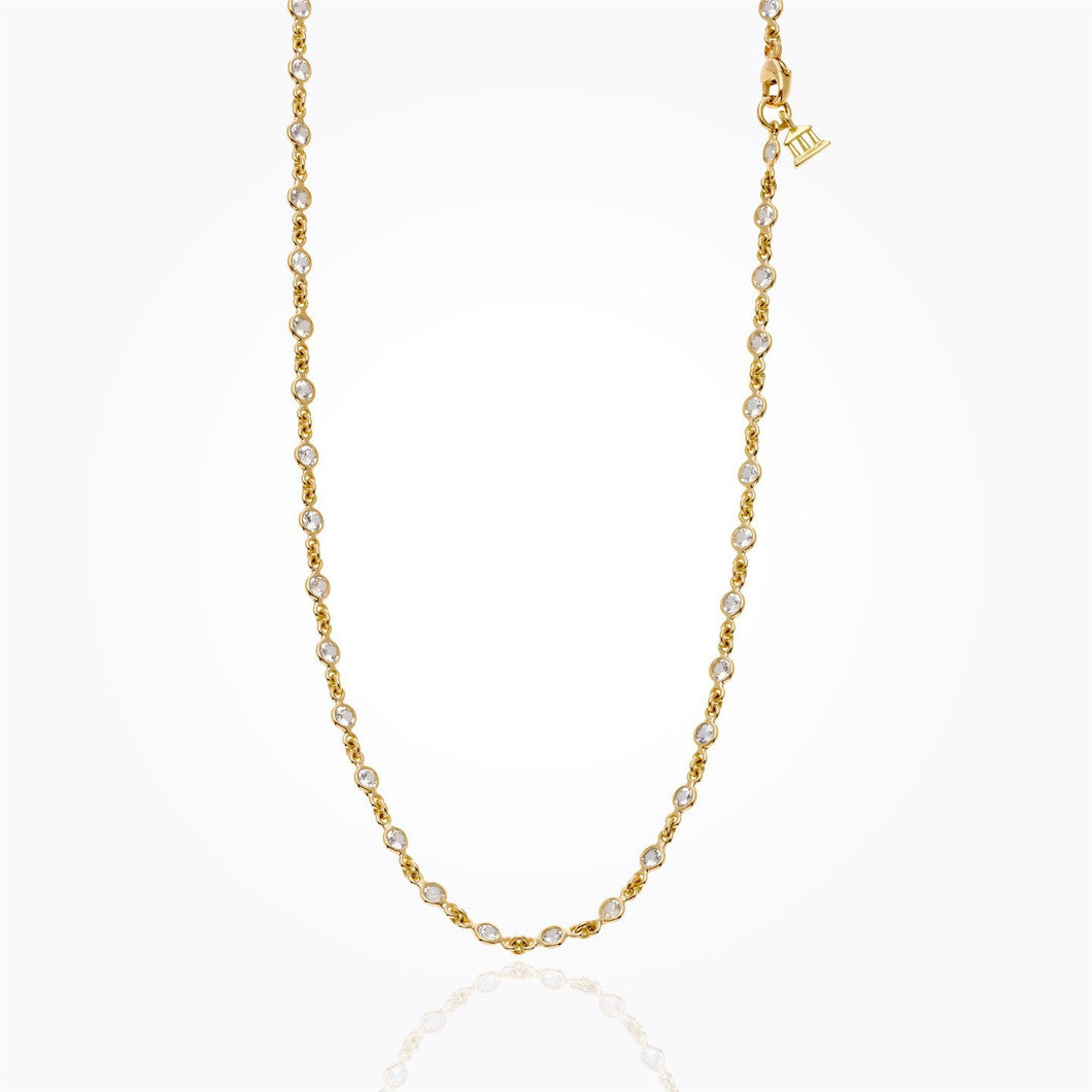 18K Classic Long Chain Necklace