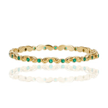 Load image into Gallery viewer, 18K Arcadia Bracelet with blue sapphire
