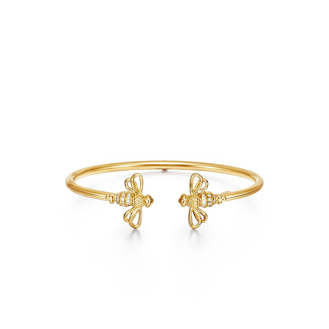 18K Bee Bellina Bangle