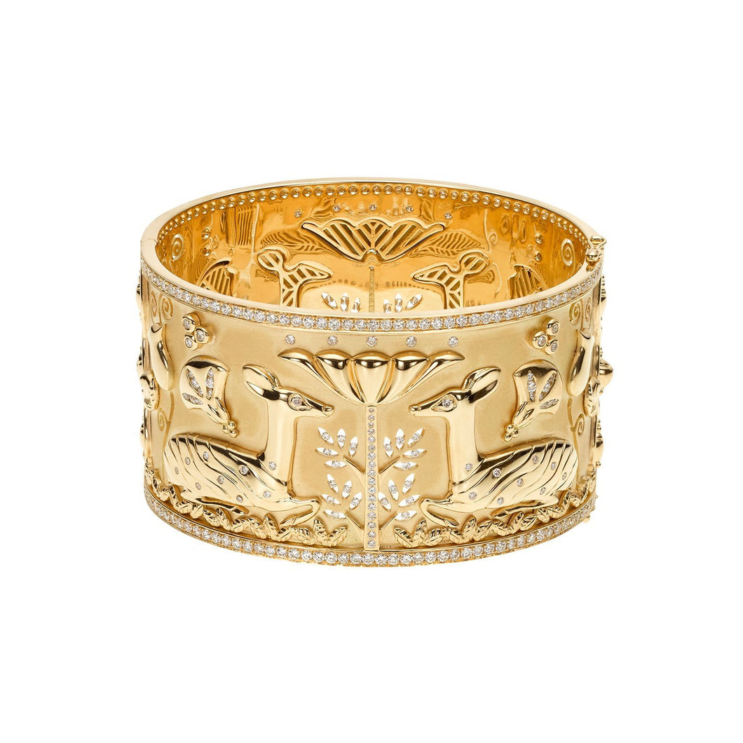 18K Deer Bracelet