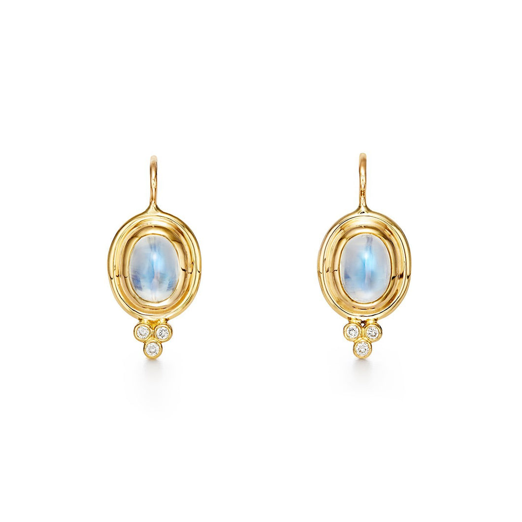18K Classic Oval Earrings