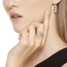 Load image into Gallery viewer, 18K Arabesque Mummy Ring  Auto renew
