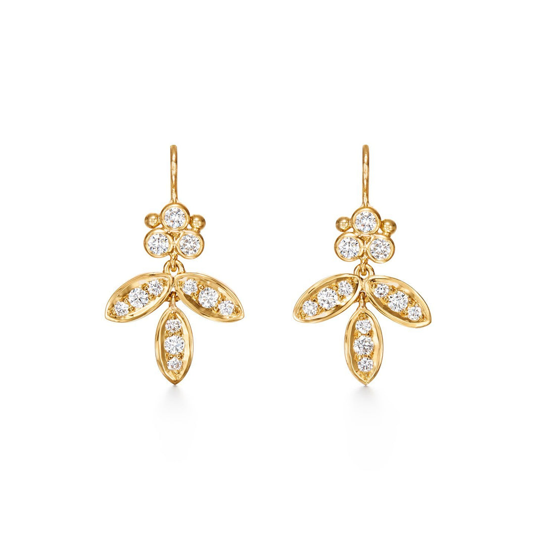 18K Foglia Earrings