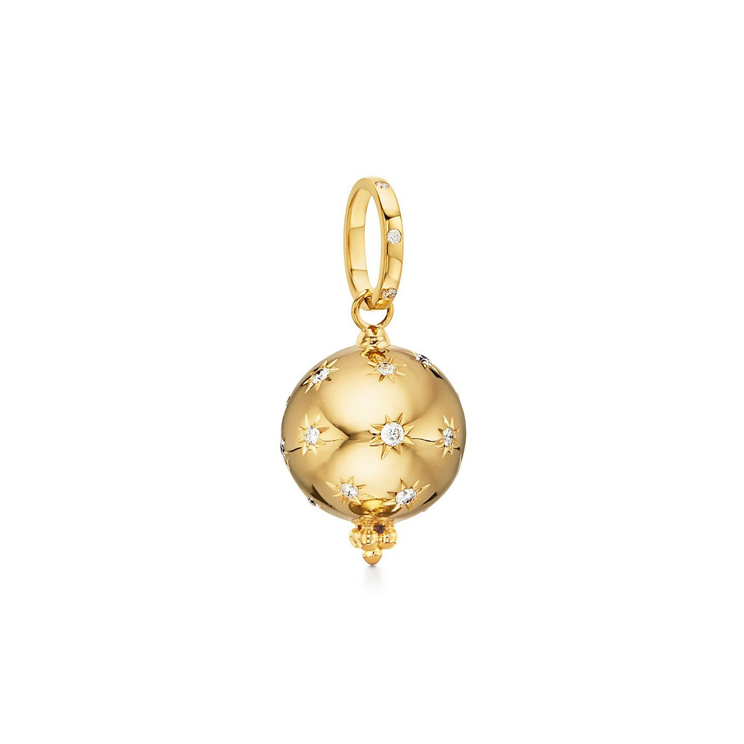 18K Cosmos Pendant with diamond