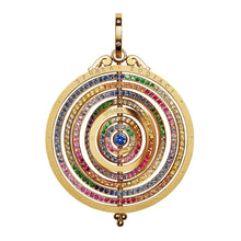 Load image into Gallery viewer, 18K Eight Ring Tolomeo Pendant
